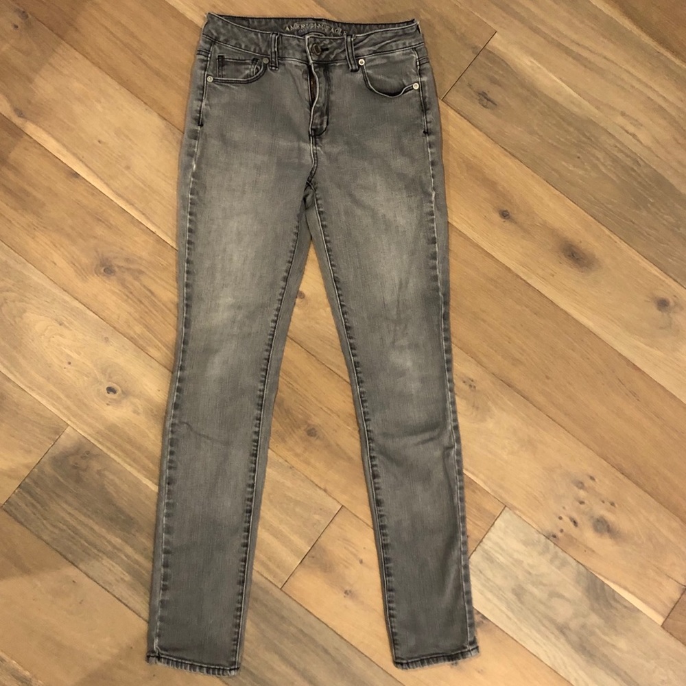 Skinny Grey Jeans from American Eagle outfitters